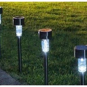 Outdoor Solar Lights - Landscape Lighting - Garden Lights - Solar Pathway Lights